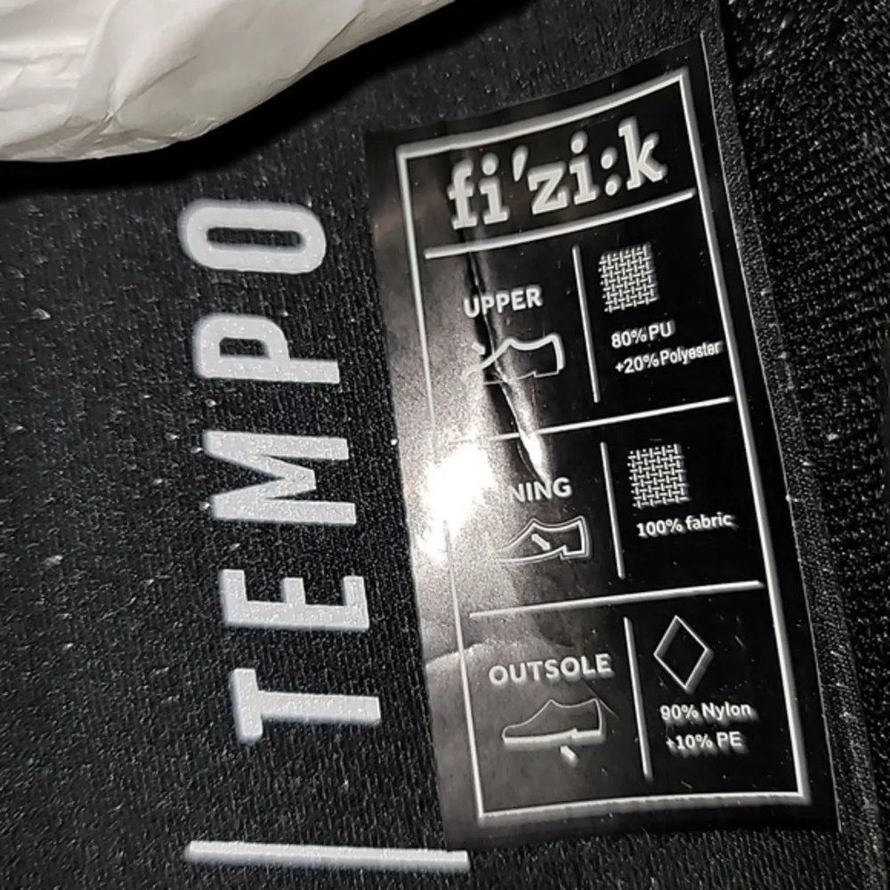 FIZIK Tempo R5 Overcurve‎ Road/Cycling Shoe Unisex EUR 41 (US 7.25) NWT